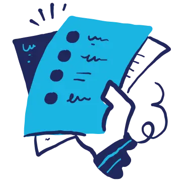 documents with a list of items