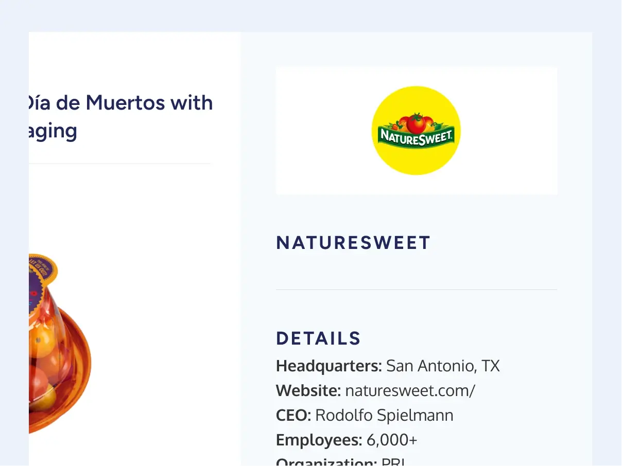 Example of company branding opportunities on a Business Wire press release